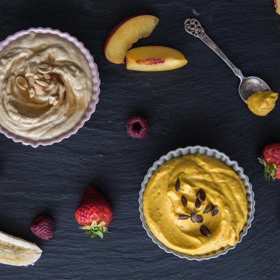 Süßer Kürbisdip mit Honig