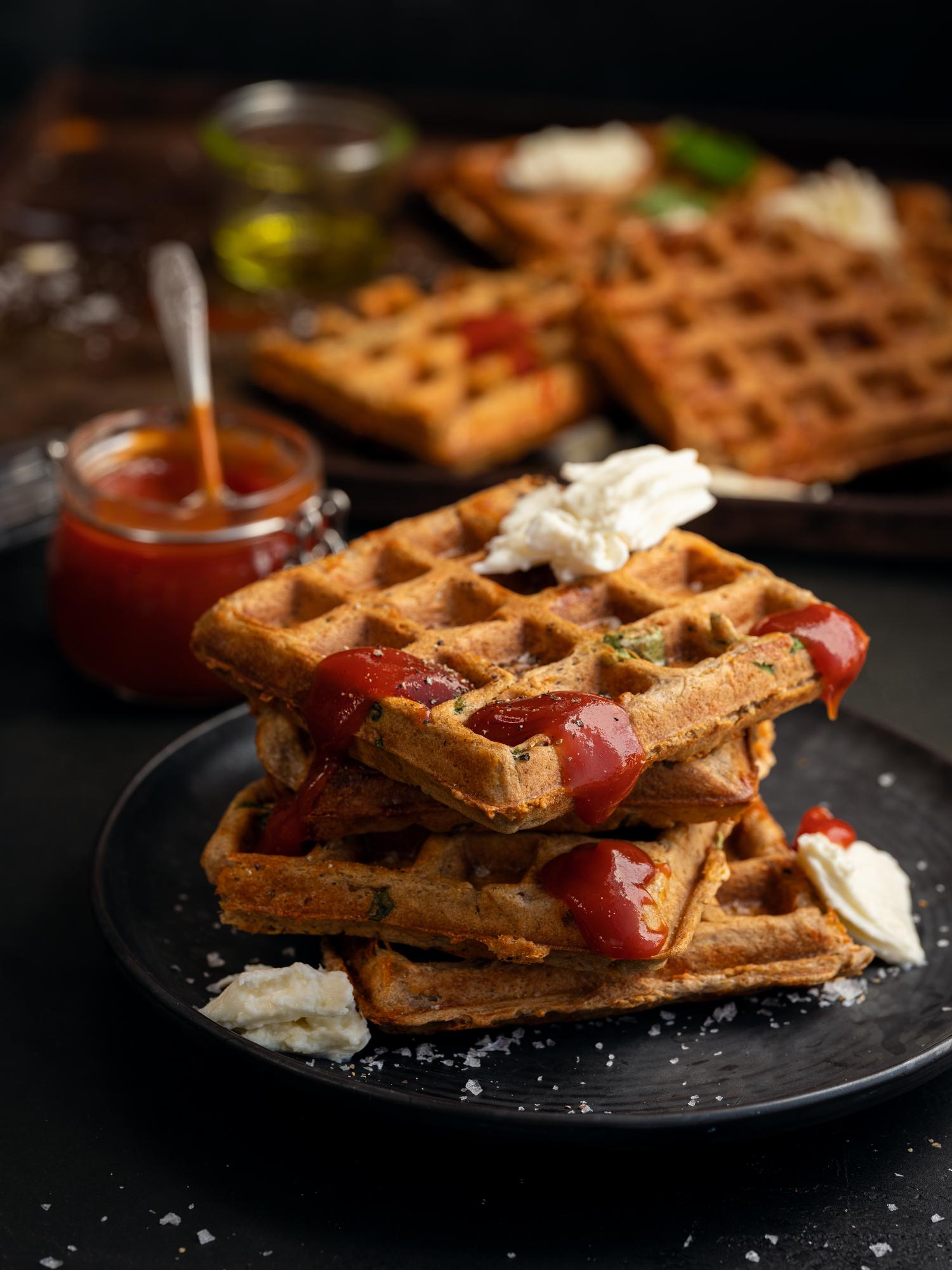 Käsewaffeln