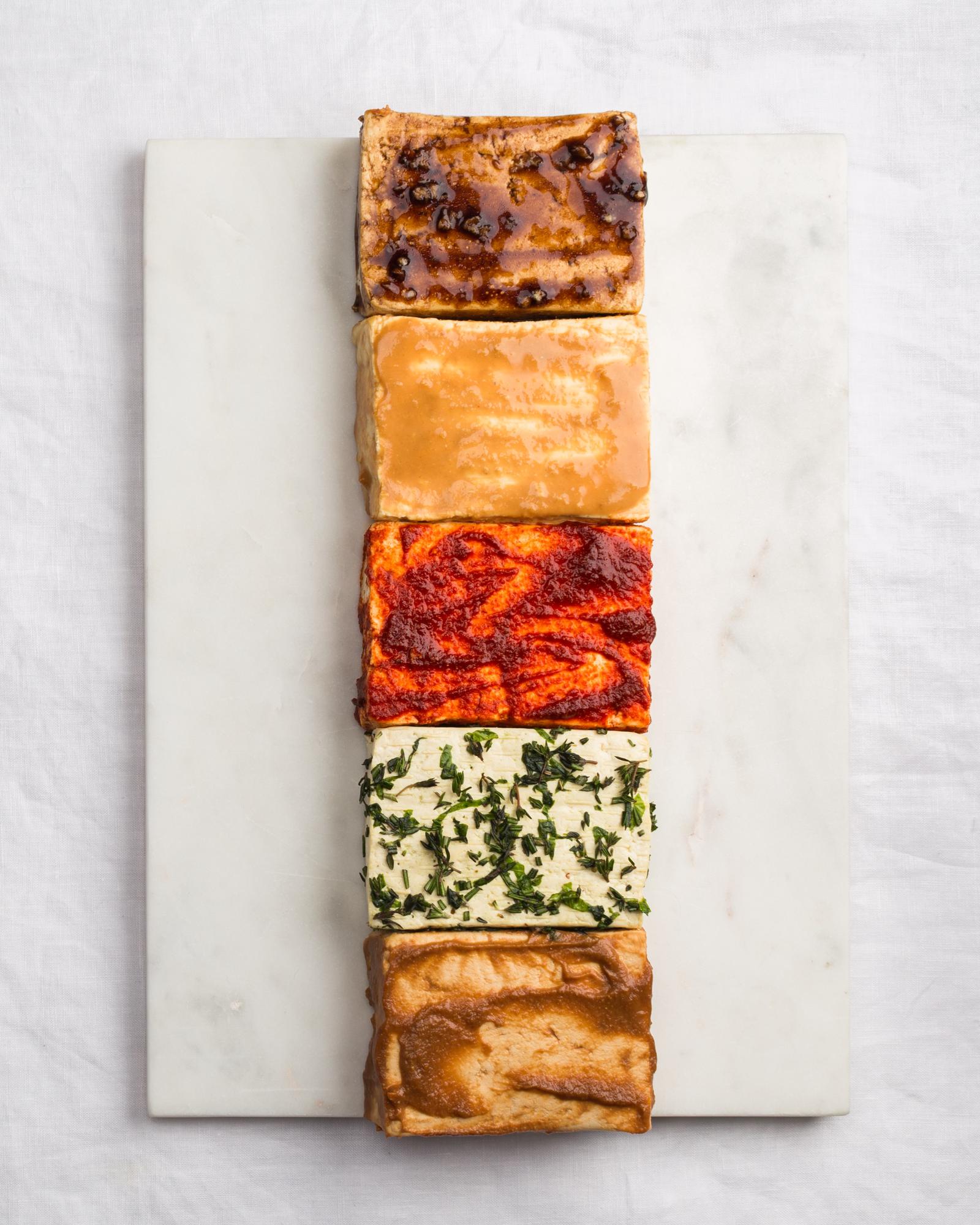 Tofu in italienischer Marinade