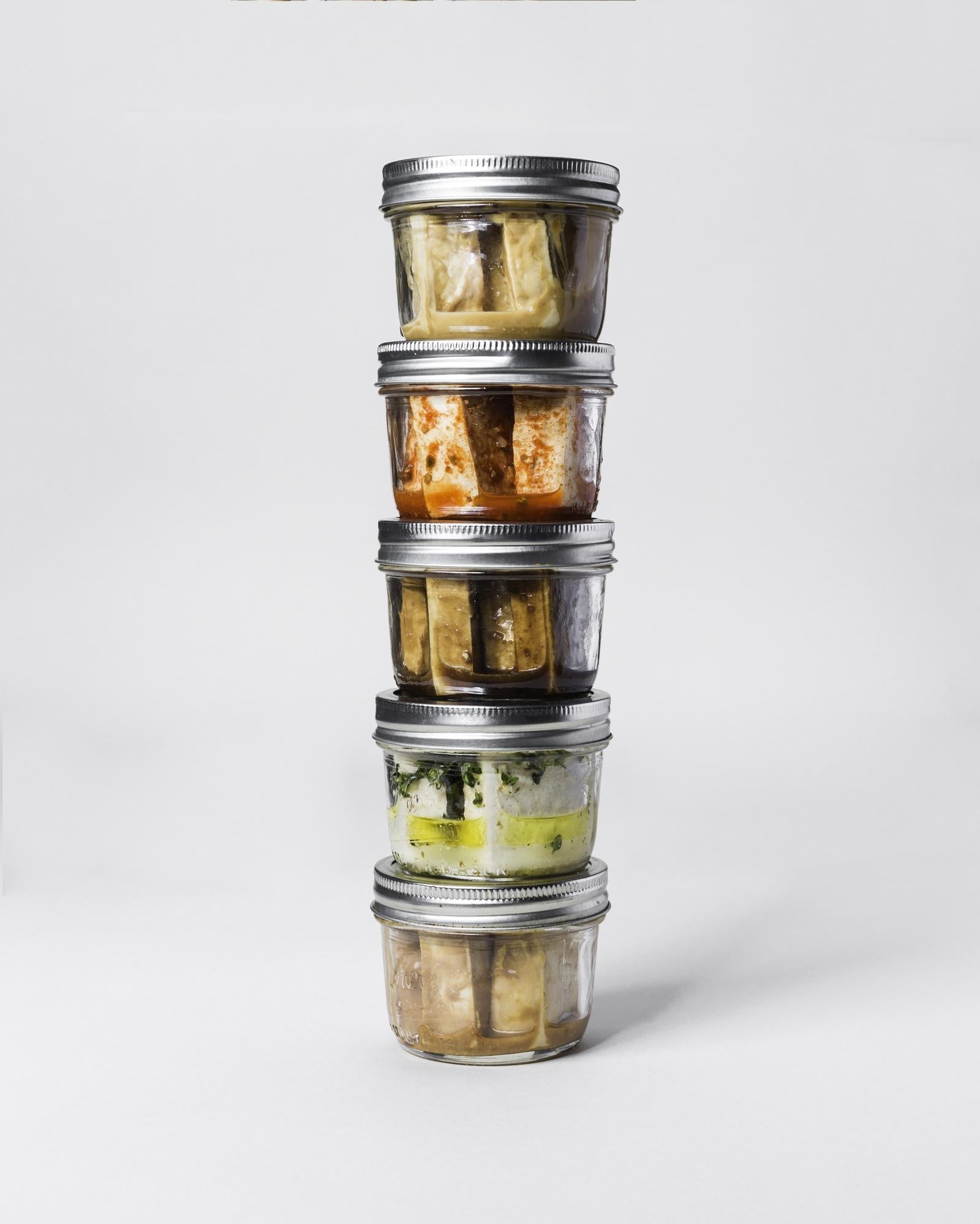 Tofu in Ingwermarinade mit Miso-Paste