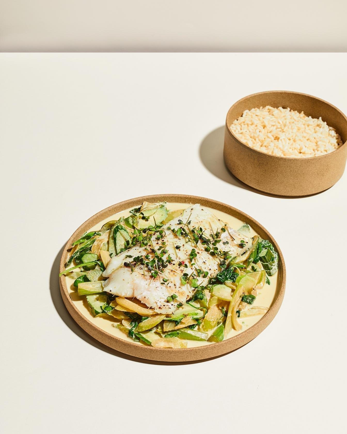 Kabeljau mit gedünstetem Fenchel