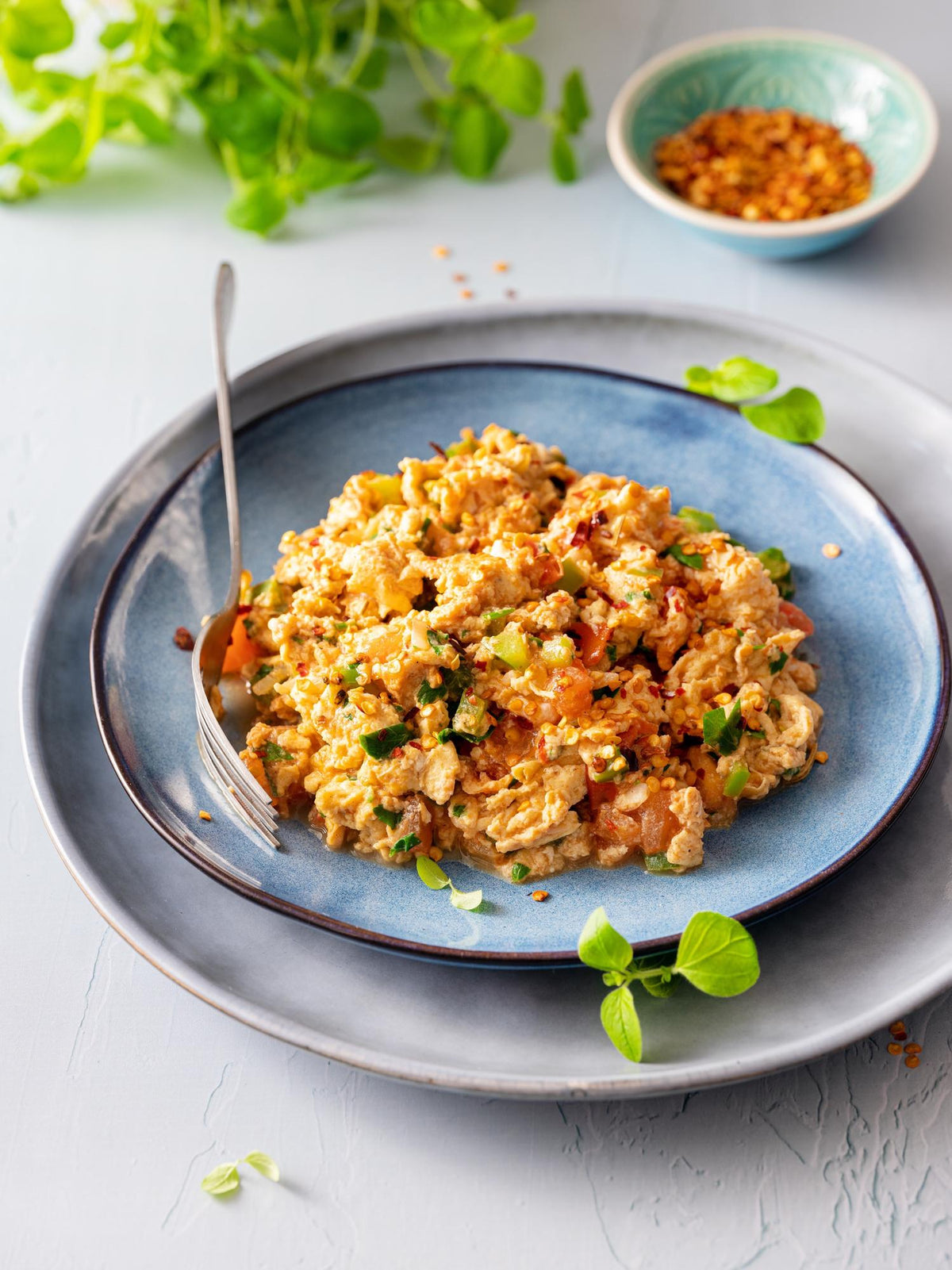 Türkische Rühreier (Menemen)