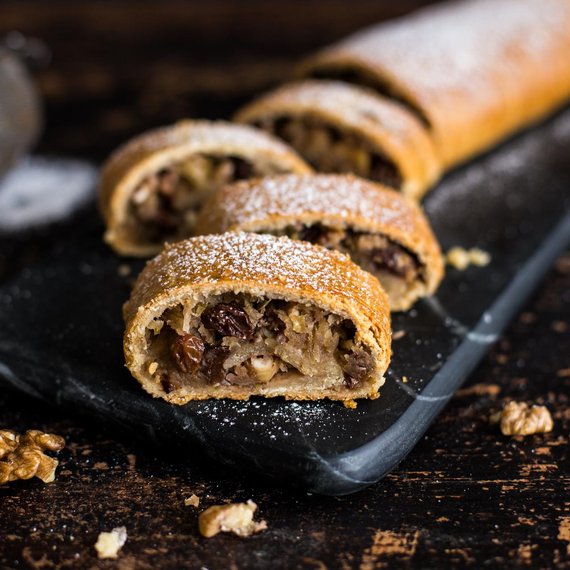 Vollkorn-Apfelstrudel