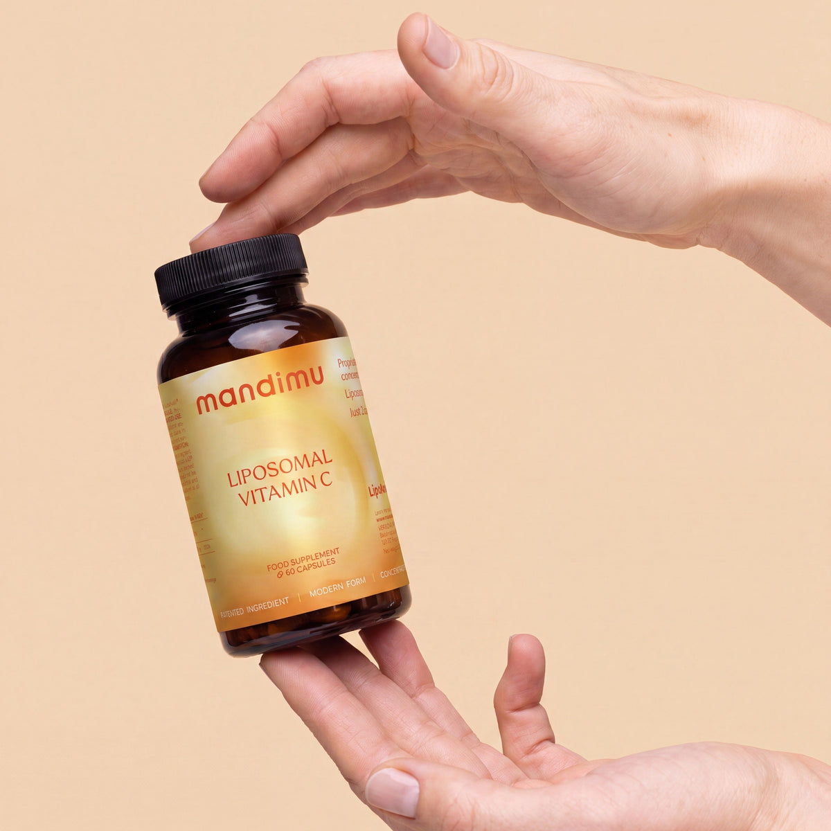 Liposomales Vitamin C – 60 Kapseln, vegan