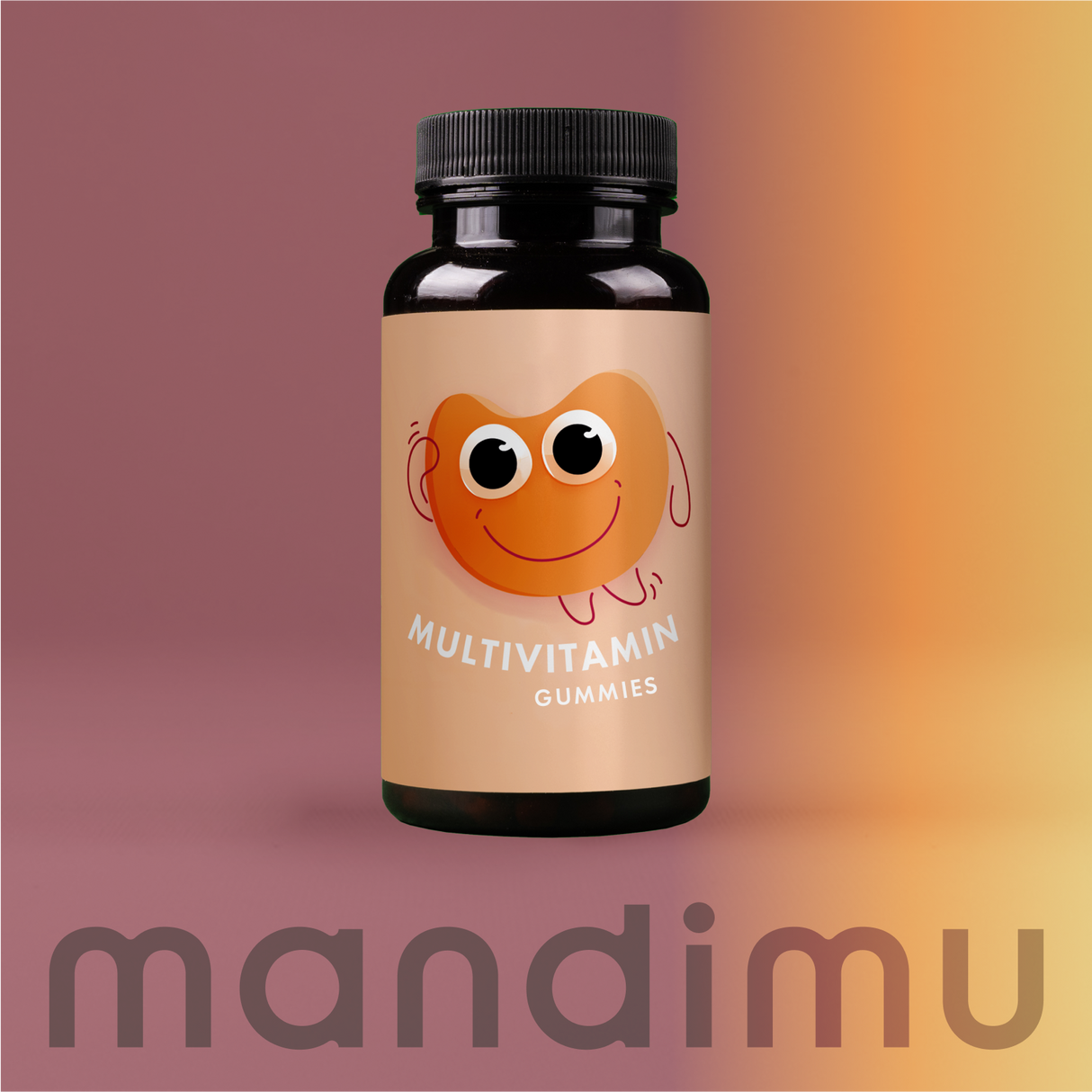 Multivitamin für Kinder – 60 Gummibärchen 🐻, vegan