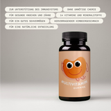 Multivitamin für Kinder – 60 Gummibärchen 🐻, vegan