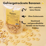 Gefriergetrocknete Bananen 🍌