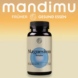 Magnesiumkomplex – 90 Kapseln, vegan, hochdosiert