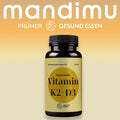 Liposomales Vitamin K2 + D3 – 250 ml, vegan