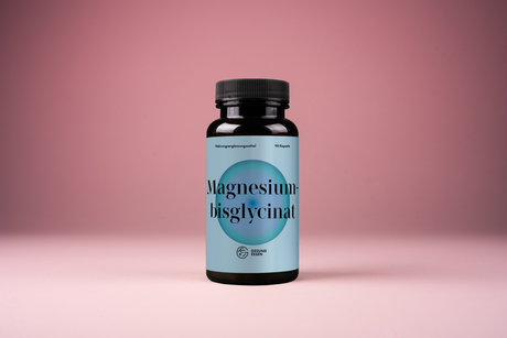 Magnesiumbisglycinat Premium: Chelatiertes Magnesium – 90 Kapseln, vegan, hochdosiert