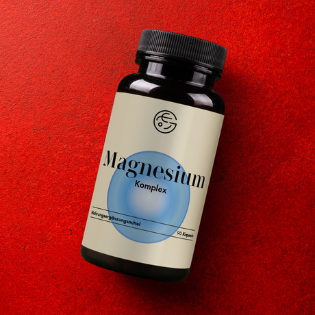 Magnesiumkomplex – 90 Kapseln, vegan, hochdosiert