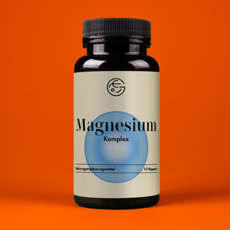 Magnesiumkomplex – 90 Kapseln, vegan, hochdosiert